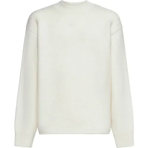 Crew Neck Sweater , Herren, Größe: L - Jacquemus - Modalova