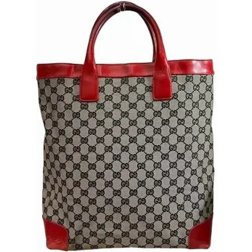 Pre-owned Tote Bags, female, , Size: ONE SIZE Pre-owned Leather gucci-bags - Gucci Vintage - Modalova