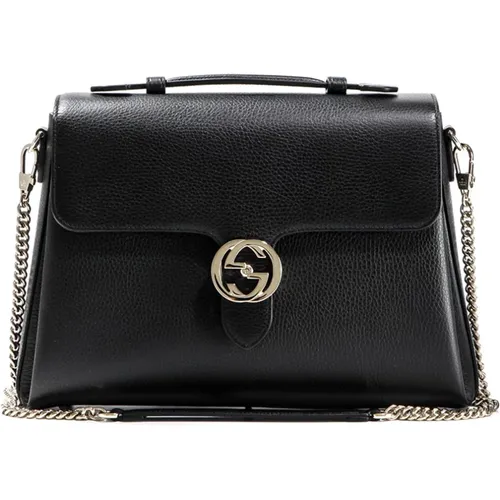 Handbag for Women Logo Leather Dollar Calf , female, Sizes: ONE SIZE - Gucci - Modalova