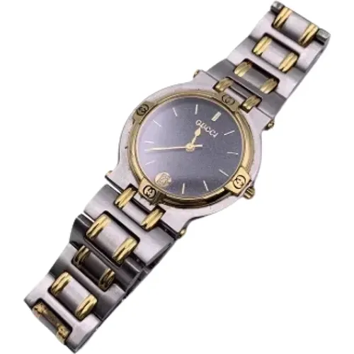 Pre-owned Stainless Steel watches , female, Sizes: ONE SIZE - Gucci Vintage - Modalova