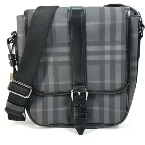 Pre-owned Cross Body Bags, male, , Size: ONE SIZE Pre-owned Fabric shoulder-bags - Burberry Vintage - Modalova