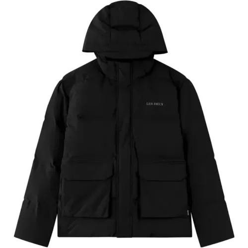 Waterproof Down Jacket for Adventures , male, Sizes: XL - Les Deux - Modalova