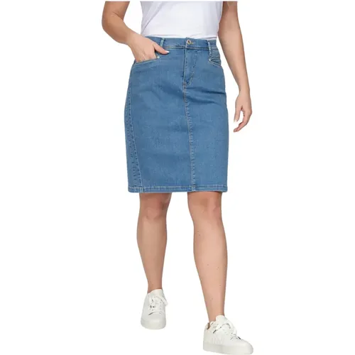 Denim Skirts , Damen, Größe: XL - 2-Biz - Modalova