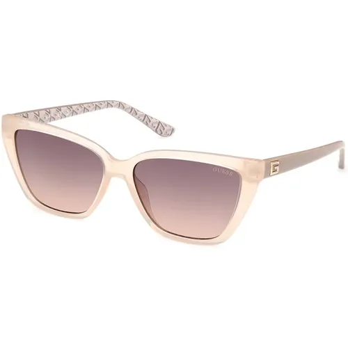 Cat-Eye Sunglasses , female, Sizes: 58 MM - Guess - Modalova
