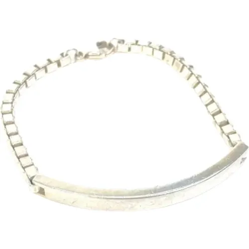 Pre-owned Jewellery, female, , Size: ONE SIZE Pre-owned Silver bracelets - Tiffany & Co. Pre-owned - Modalova