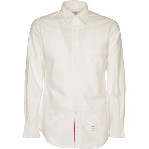 Classic Oxford Shirt with GG Placket , male, Sizes: XL - Thom Browne - Modalova
