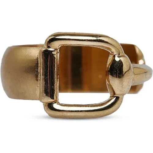 Pre-owned Jewellery, female, , Size: ONE SIZE Pre-owned Metal rings - Gucci Vintage - Modalova