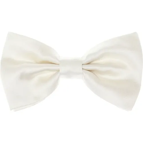 Bowties, male, , Size: ONE SIZE Silk bow tie - Dolce & Gabbana - Modalova