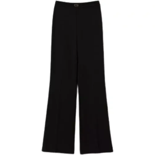 Schwarze Hose für Frauen , Damen, Größe: XS - Twinset - Modalova