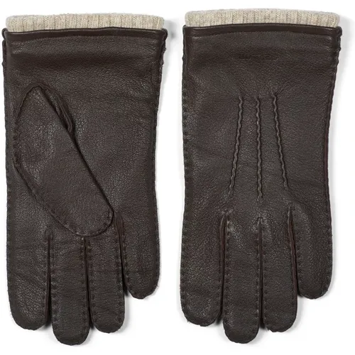 Gloves, male, , Size: 10 1/2 IN Leather Gloves Mateo Dark - Howard London - Modalova