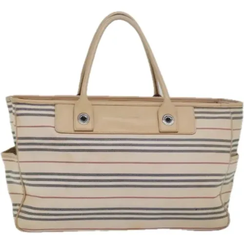 Pre-owned Canvas totes , female, Sizes: ONE SIZE - Burberry Vintage - Modalova