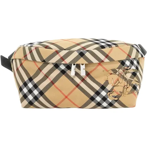 Equestrian Knight Check Marsupial Bag , unisex, Sizes: ONE SIZE - Burberry - Modalova