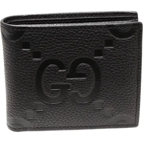 Pre-owned Wallets, male, , Size: ONE SIZE Pre-owned Leather wallets - Gucci Vintage - Modalova