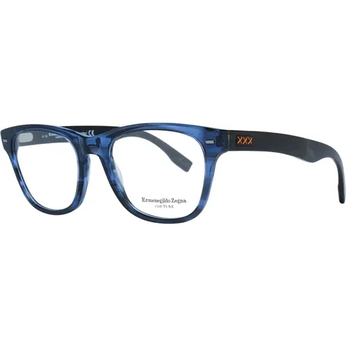 Blaue Herren Optische Brillen - Ermenegildo Zegna - Modalova