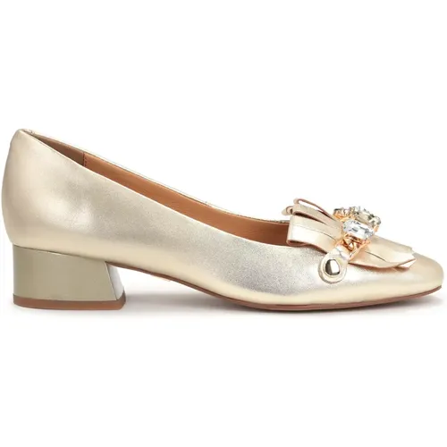 Damen goldene Pumps , Damen, Größe: 40 EU - Kazar - Modalova