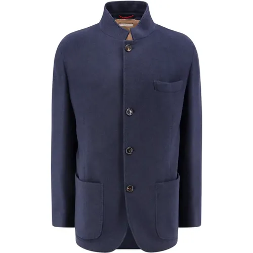 Cashmere Jacket with Button Closure , male, Sizes: L, XL - BRUNELLO CUCINELLI - Modalova