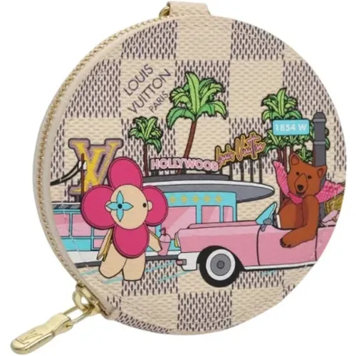 Pre-owned Wallets, female, , Size: ONE SIZE Pre-owned Canvas wallets - Louis Vuitton Vintage - Modalova
