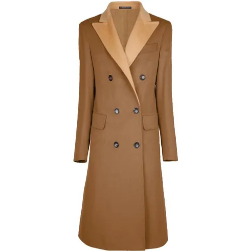 Virgin Wool Jacket & Coat , female, Sizes: L, XS, S, M - Made in Italia - Modalova