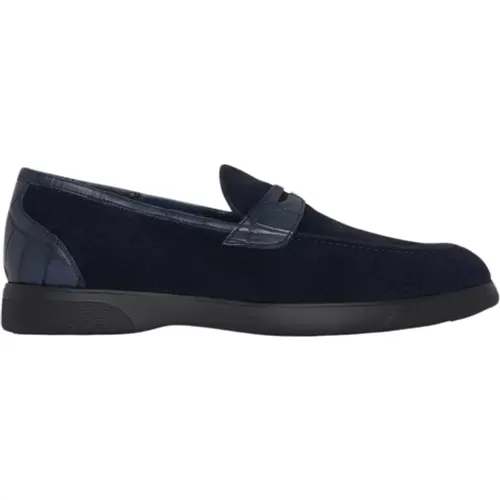 Krokodilleder Loafer Kiton - Kiton - Modalova