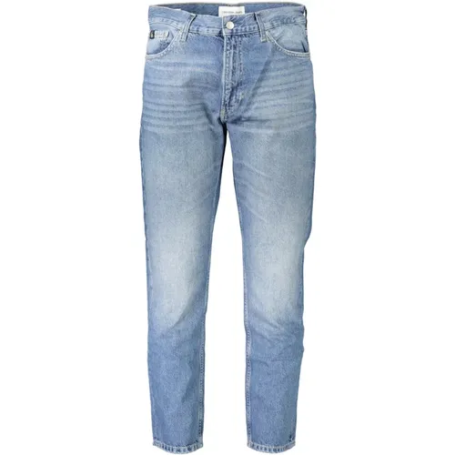 Denim Herren Jeans Blau Gewaschen 5-Tasche , Herren, Größe: W31 - Calvin Klein - Modalova