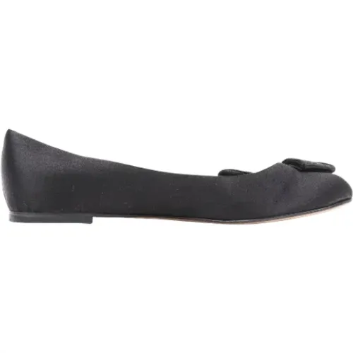 Pre-owned Flats, female, , Size: 7 US Pre-owned Canvas flats - Giuseppe Zanotti Pre-owned - Modalova