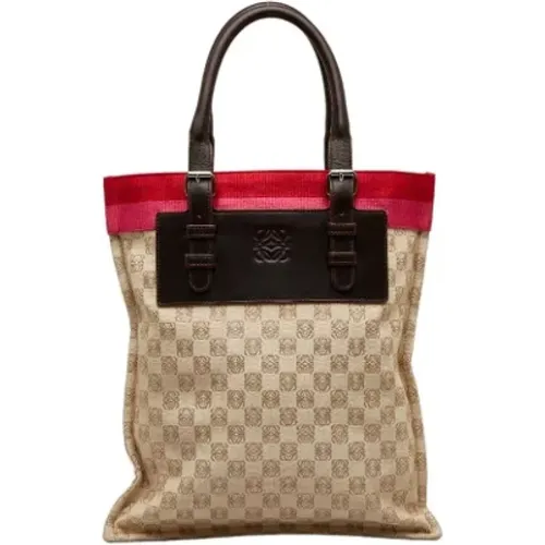 Pre-owned Canvas totes , female, Sizes: ONE SIZE - Loewe Pre-owned - Modalova