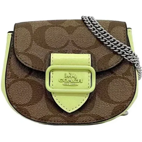 Pre-owned Cross Body Bags, female, , Size: ONE SIZE Pre-owned Plastic shoulder-bags - Coach Pre-owned - Modalova