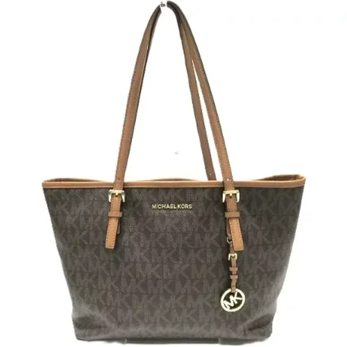 Pre-owned Tote Bags, female, , Size: ONE SIZE Pre-owned Canvas shoulder-bags - Michael Kors Pre-owned - Modalova