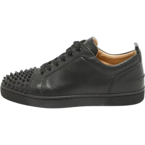 Pre-owned Sneakers, male, , Size: 7 1/2 US Pre-owned Leather sneakers - Christian Louboutin Pre-owned - Modalova