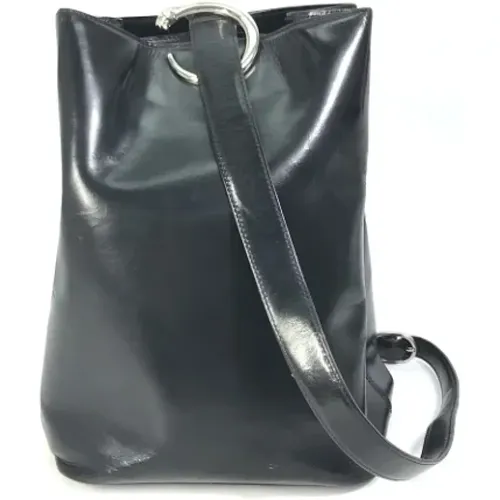 Pre-owned Cross Body Bags, female, , Size: ONE SIZE Pre-owned Leather shoulder-bags - Cartier Vintage - Modalova