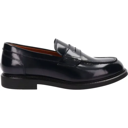 Leather Mens Loafers , male, Sizes: 10 UK - Nerogiardini - Modalova