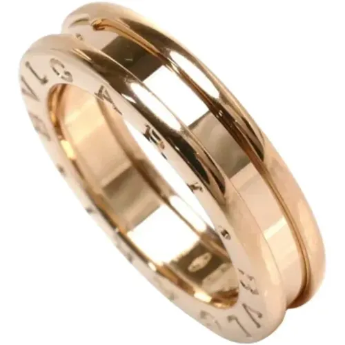 Pre-owned Jewellery, female, , Size: ONE SIZE Pre-owned Rose Gold rings - Bvlgari Vintage - Modalova