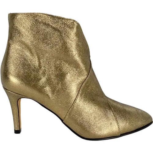 Gold ankle boots , female, Sizes: 7 UK - Toral - Modalova