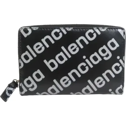 Pre-owned Wallets, unisex, , Size: ONE SIZE Pre-owned Leather wallets - Balenciaga Vintage - Modalova