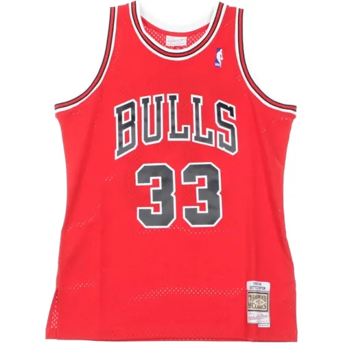 Sportswear, male, , Size: M Chicago Bulls Swingman Jersey Pippen 1997-98 - Mitchell & Ness - Modalova