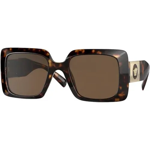 Square-Frame Sunglasses , female, Sizes: 54 MM - Versace - Modalova