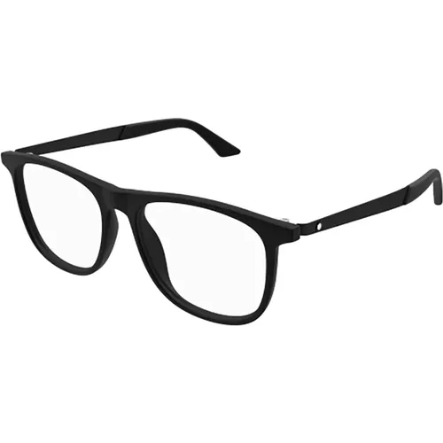 Glasses, male, , Size: 55 MM Optical Frames for Men - Montblanc - Modalova