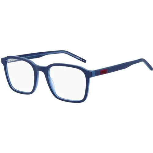 Glasses, male, , Size: ONE SIZE Acetate Frame Glasses with Dial - Hugo Boss - Modalova