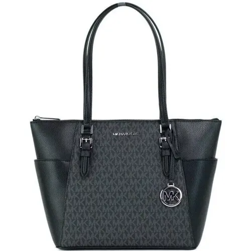 Charlotte Schwarze PVC-Leder-Tote-Tasche - Michael Kors - Modalova