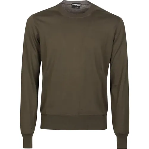 Long Sleeve Sweater , male, Sizes: XL, M - Tom Ford - Modalova