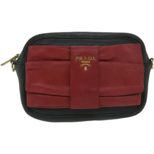 Pre-owned Shoulder Bags, female, , Size: ONE SIZE Pre-owned Leather prada-bags - Prada Vintage - Modalova