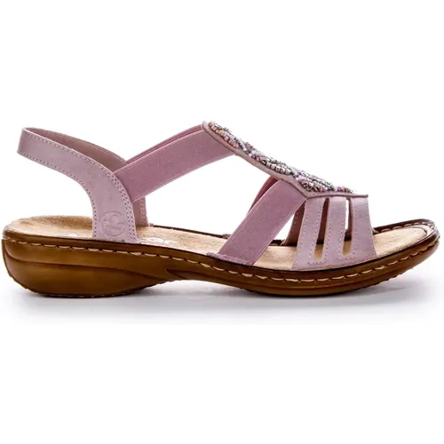 Gemstone Sandals Women , female, Sizes: 5 UK, 4 UK, 6 UK - Rieker - Modalova