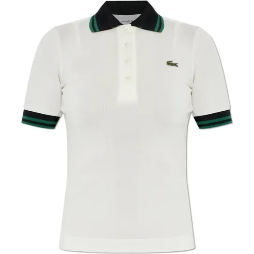 Polo Shirts, female, , Size: S Polo with logo - Lacoste - Modalova