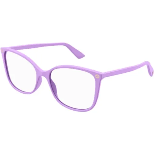 Stilvolle Damenbrillen aus recyceltem Acetat , Damen, Größe: 53 MM - Gucci - Modalova