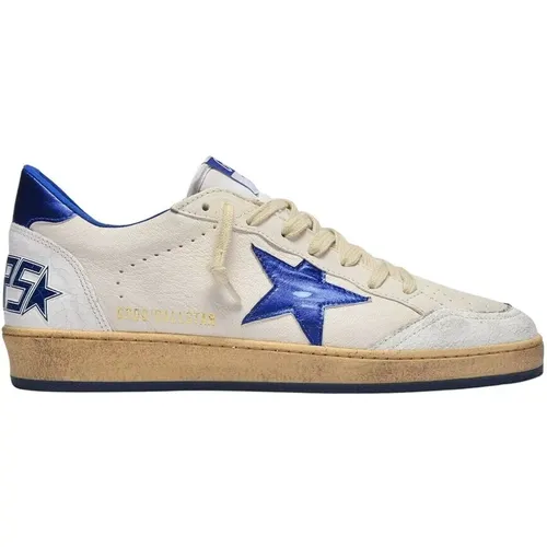 Sneakers, male, , Size: 7 US Ball Star Low Top Sneakers - Golden Goose - Modalova