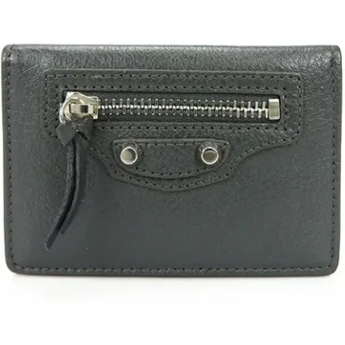 Pre-owned Wallets, female, , Size: ONE SIZE Pre-owned Leather wallets - Balenciaga Vintage - Modalova