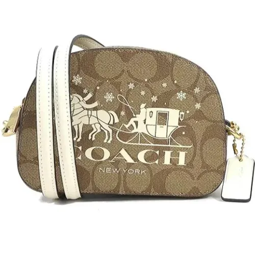 Pre-owned Cross Body Bags, female, , Size: ONE SIZE Pre-owned Leather shoulder-bags - Coach Pre-owned - Modalova