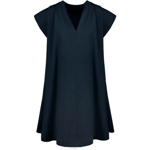 Comfy V-neck dress , female, Sizes: L, M, S - BomBoogie - Modalova