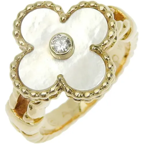 Pre-owned Jewellery, female, , Size: ONE SIZE Pre-owned Gold rings - Van Cleef & Arpels Pre-owned - Modalova