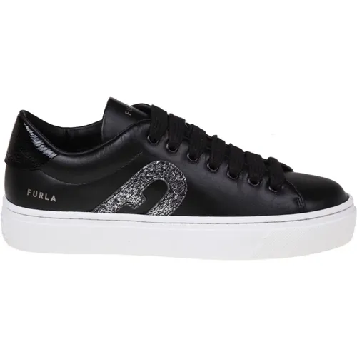 Synthetic Leather Sneakers , female, Sizes: 3 UK, 5 UK, 7 UK, 4 UK, 6 UK - Furla - Modalova